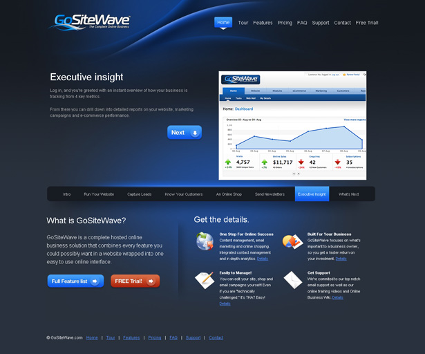 24 Clever Website Designs That Combine jQuery and Illustration scr gositewave2
