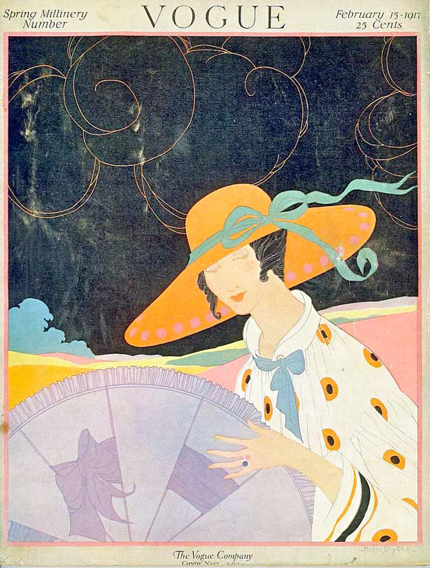 Vintage Magazine Covers with a "Wow Factor" voguefeb1917