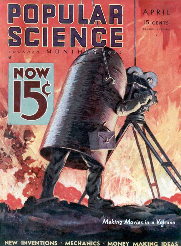 Vintage Magazine Covers with a "Wow Factor" popularscienceapril1933