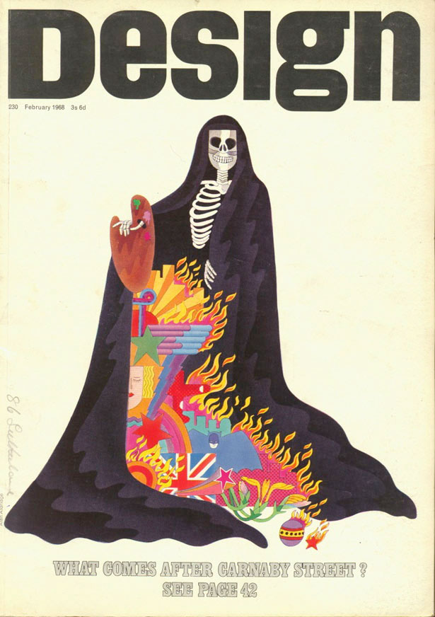 Vintage Magazine Covers with a "Wow Factor" designfeb1968