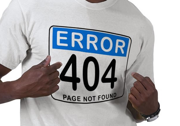 25 Funny T-Shirts for Designers and Developers 404 Error