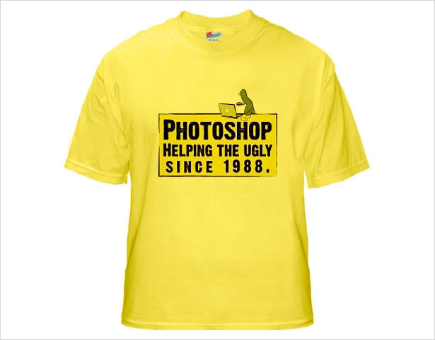 25 Funny T-Shirts for Designers and Developers Photoshop - Helping the Ugly