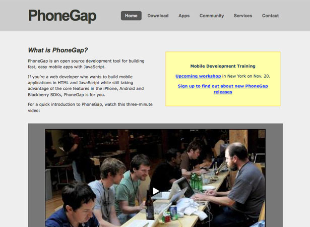 phonegap