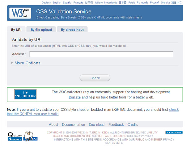 Coding a Web Design for Speed and Quality Validate