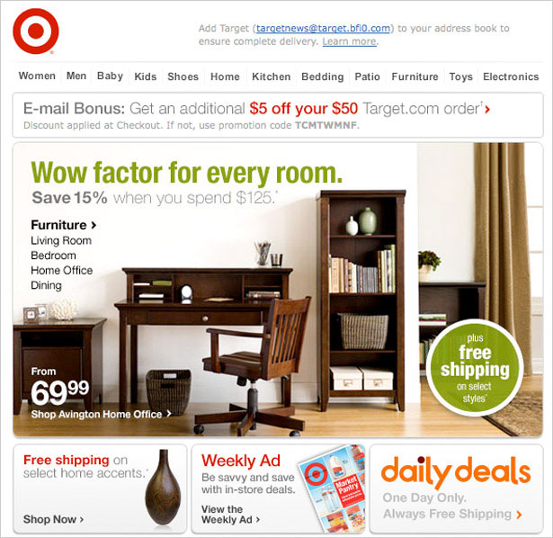 A Guide to Creating Email Newsletters target2