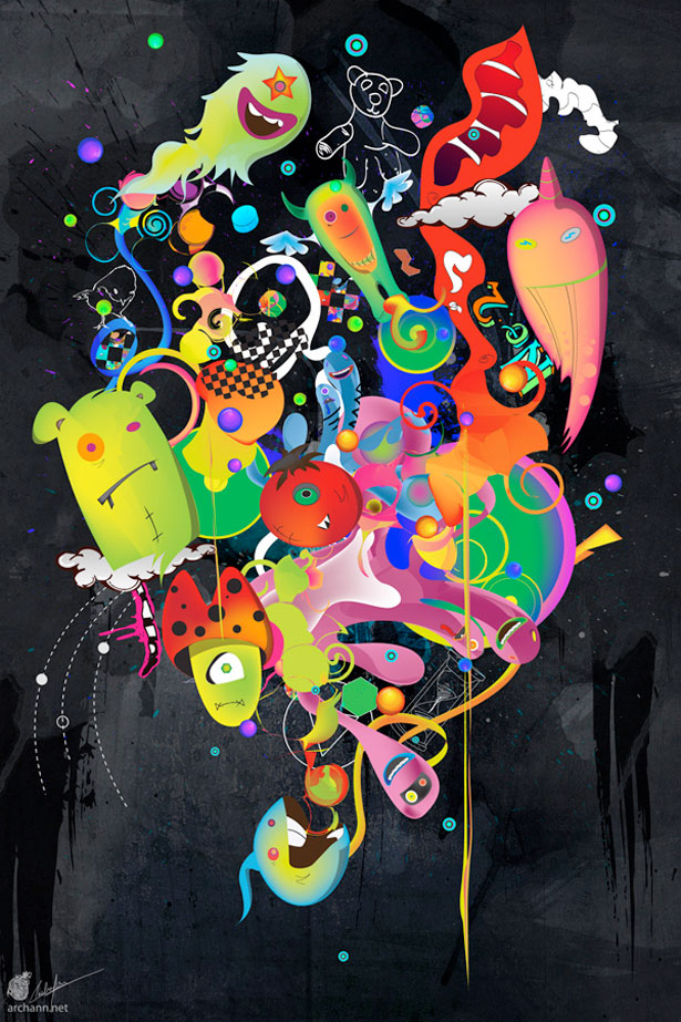 The Dazzling Digital Art of Archan Nair nair 4