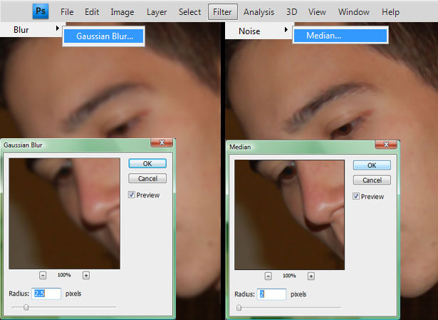 Do's and Don'ts of Photoshop Retouching 03 Blur