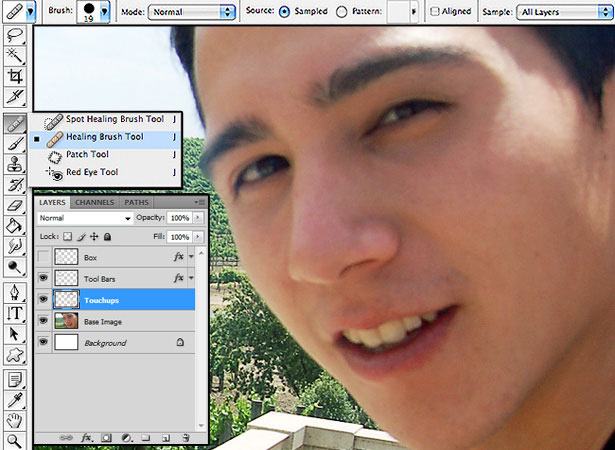 Do's and Don'ts of Photoshop Retouching 10 HealBrush2