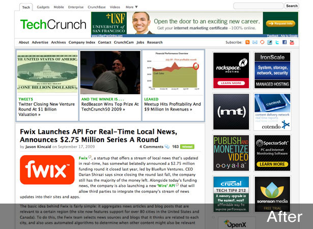 Preparing and Planning for a Redesign techcrunch new