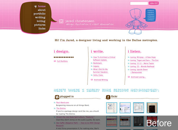 Preparing and Planning for a Redesign jaredigital old