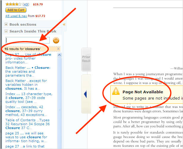 Search Inside Feature Search Inside Feature