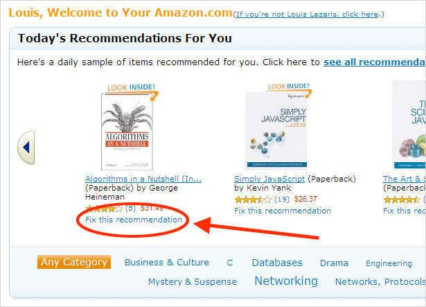 Adjust Recommendations Adjust Recommendations