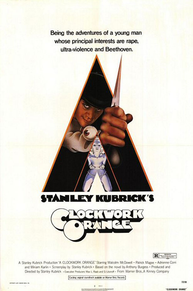 Super Freaky Movie Posters of the 70's clockwork orange