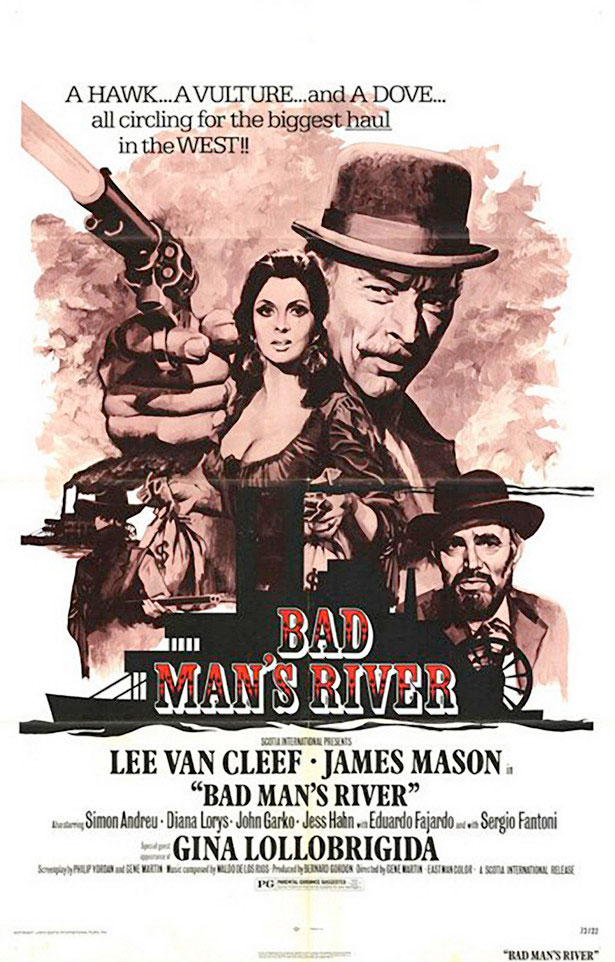 Super Freaky Movie Posters of the 70's bad mans river