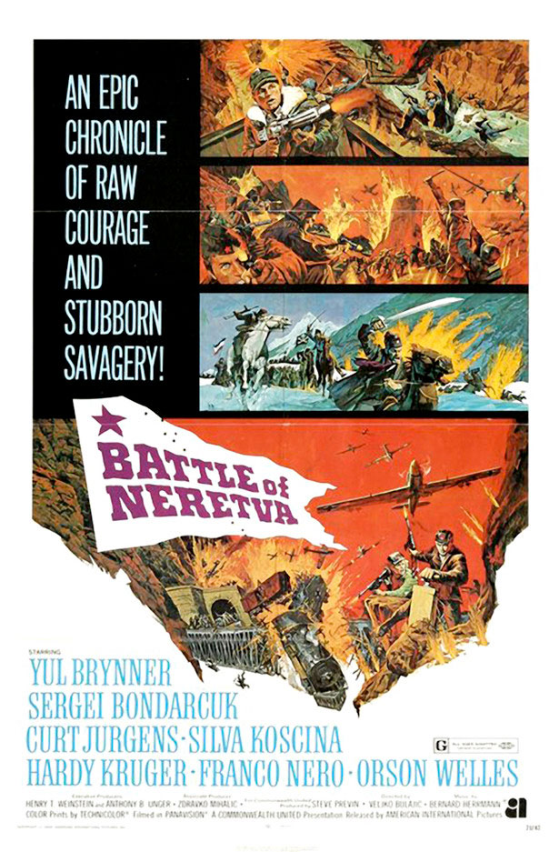 Super Freaky Movie Posters of the 70's battle of neretva
