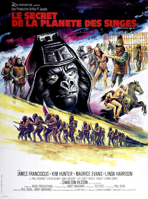 Super Freaky Movie Posters of the 70's beneath the planet of the apes ver2
