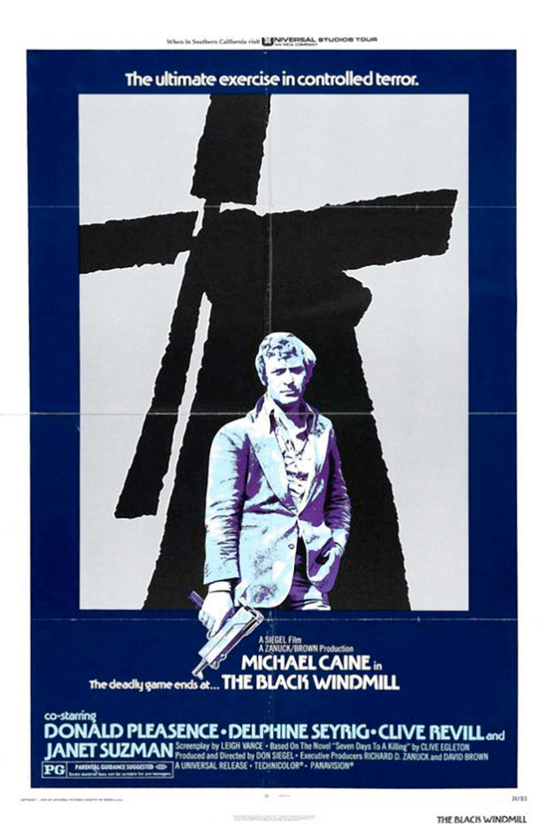 Super Freaky Movie Posters of the 70's black windmill