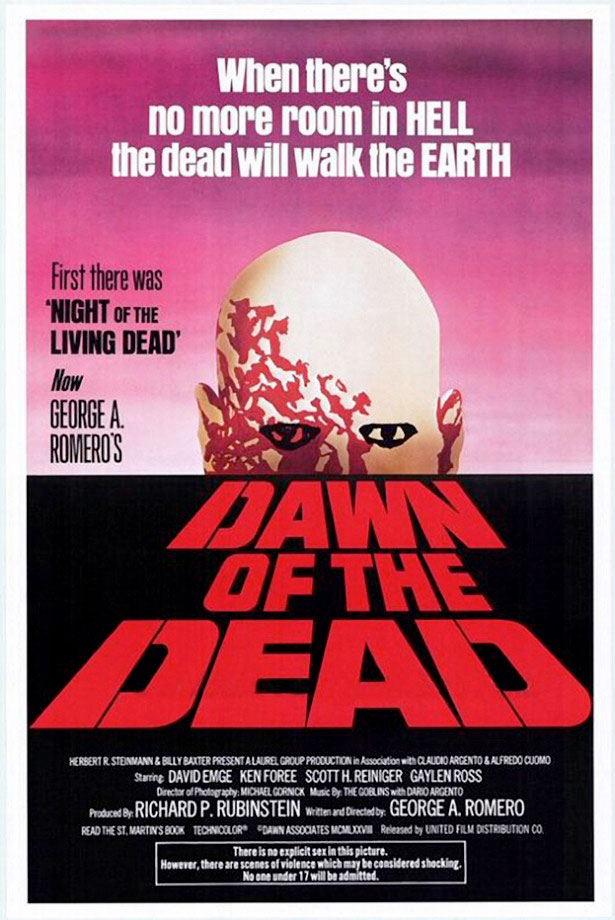 Super Freaky Movie Posters of the 70's dawn of the dead
