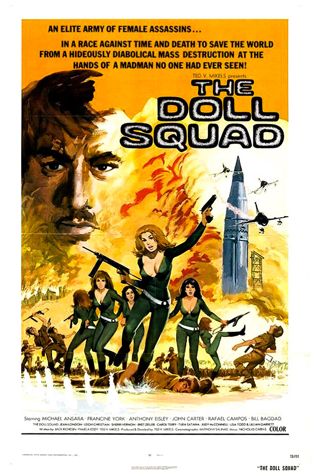 Super Freaky Movie Posters of the 70's doll squad