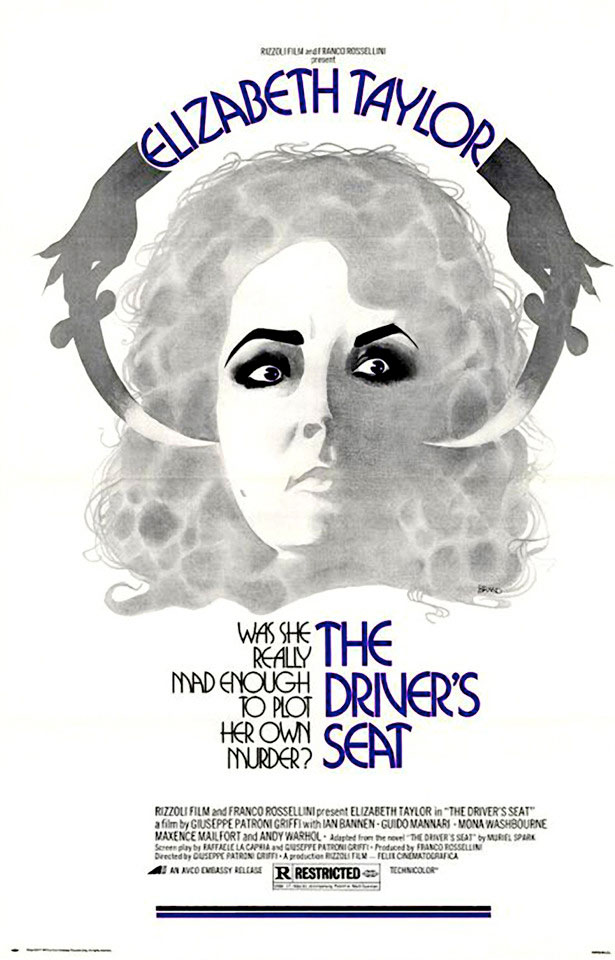 Super Freaky Movie Posters of the 70's drivers seat