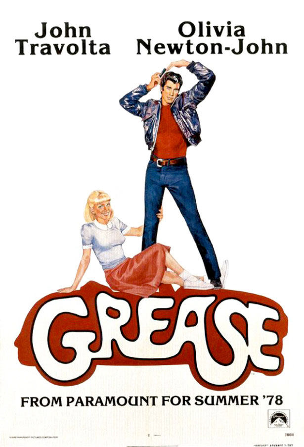 Super Freaky Movie Posters of the 70's grease