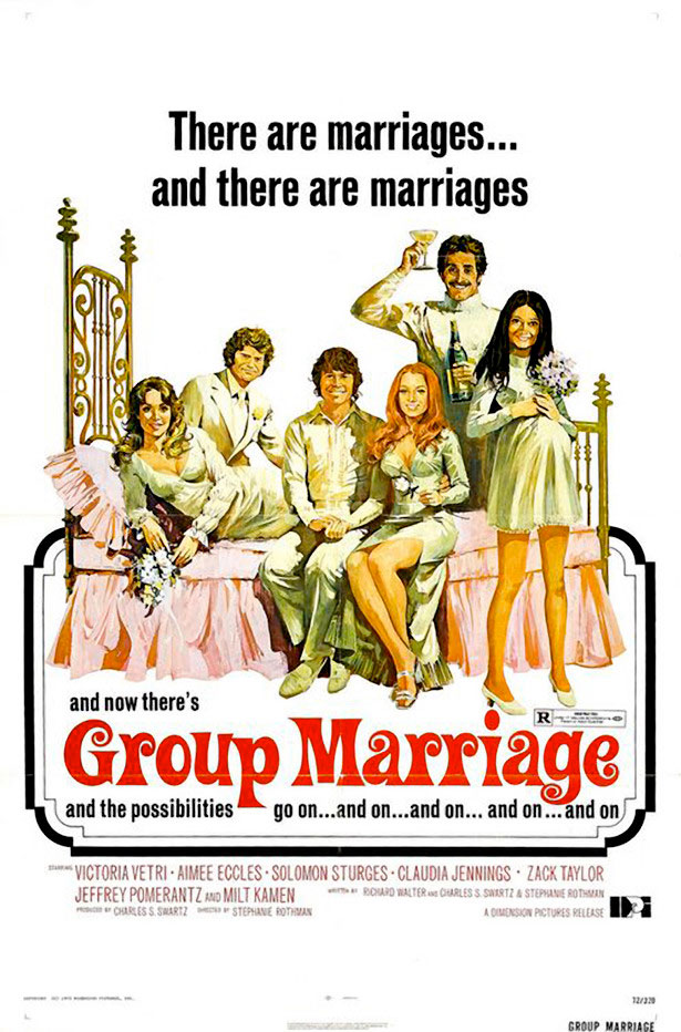 Super Freaky Movie Posters of the 70's group marriage