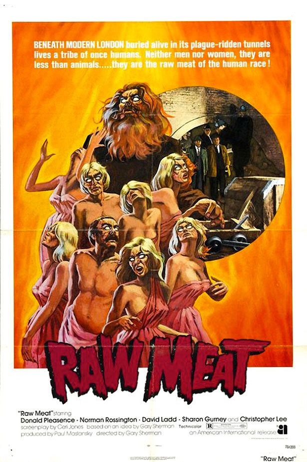 Super Freaky Movie Posters of the 70's raw meat