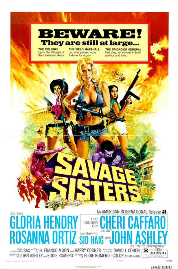 Super Freaky Movie Posters of the 70's savage sisters