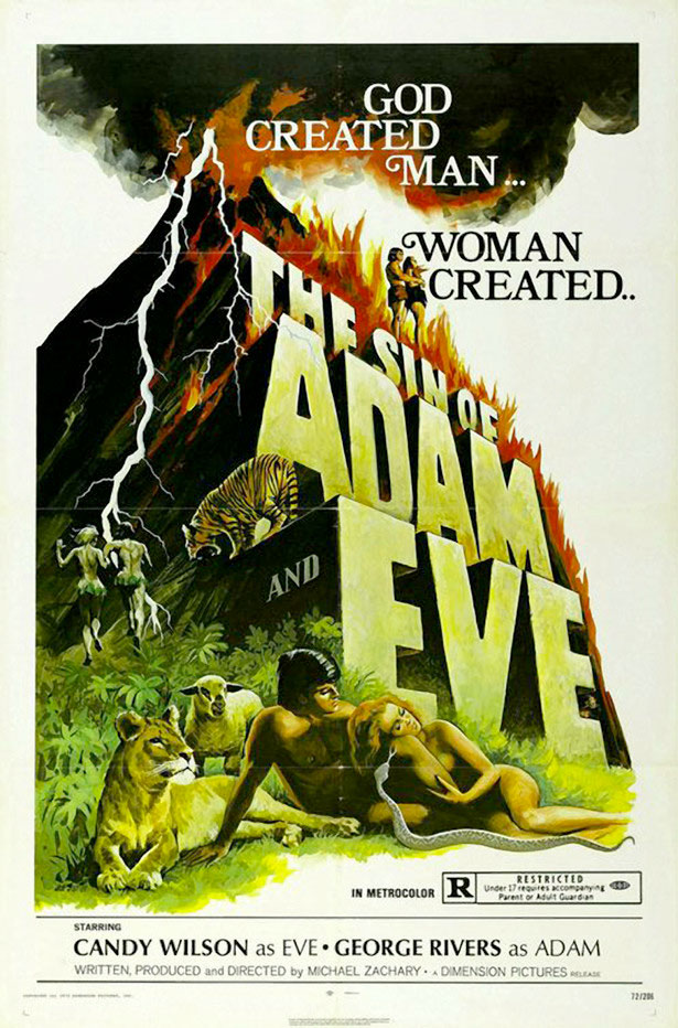 Super Freaky Movie Posters of the 70's sin of adam and eve