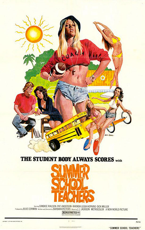 Super Freaky Movie Posters of the 70's summer school teachers