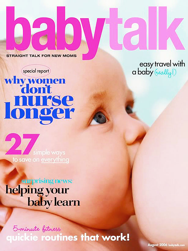 The Most Controversial Magazine Covers of All Time babytalk august 2006