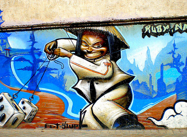 40 Striking Examples of Graffiti Art work 01