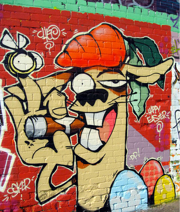 40 Striking Examples of Graffiti Art work 24