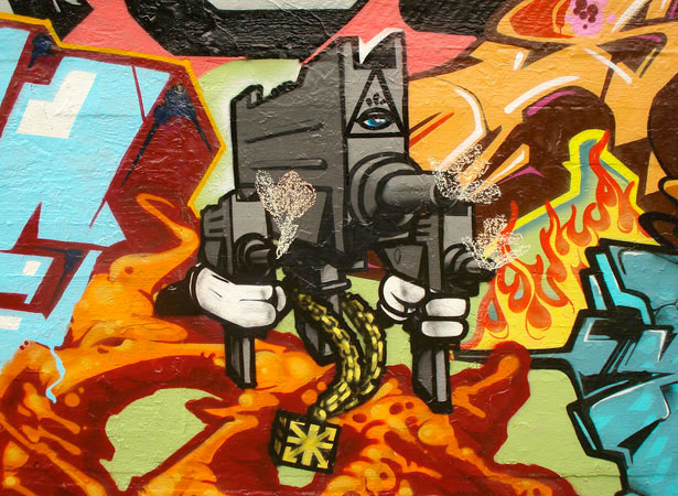 40 Striking Examples of Graffiti Art work 36