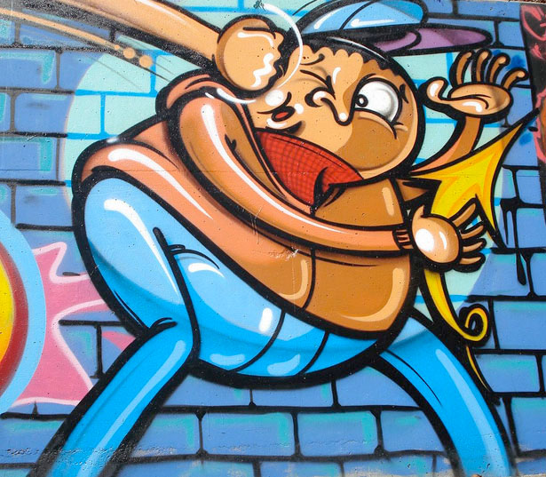 40 Striking Examples of Graffiti Art work 42