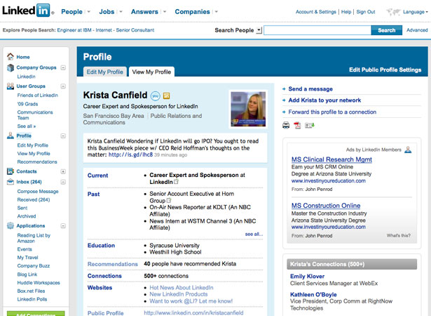 The History and Evolution of Social Media linkedin