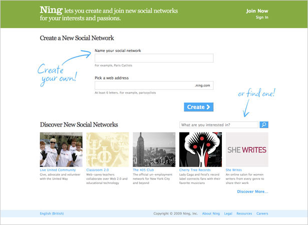 The History and Evolution of Social Media ning