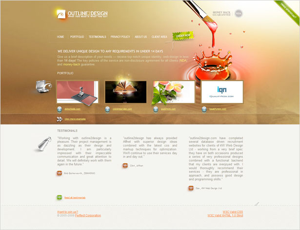 The Art of Branding Yourself and Your Freelancing Business Outline 2 Design