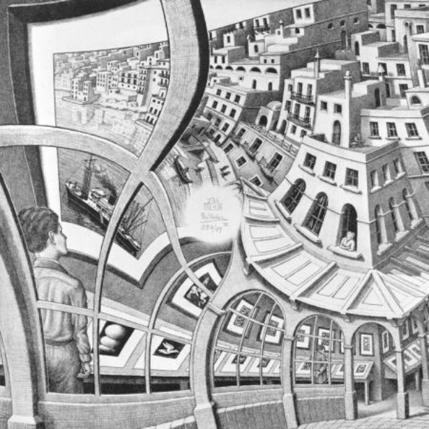 50 Stunning Examples of the Droste Effect escher1