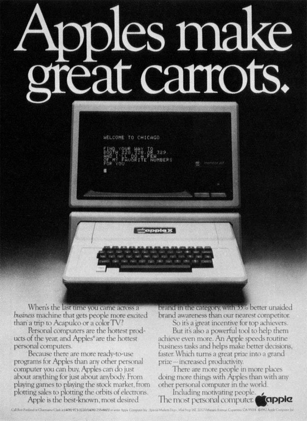 The Evolution of Apple Ads 1982greatcarrots