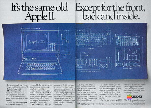 The Evolution of Apple Ads 1983frontbackandinside