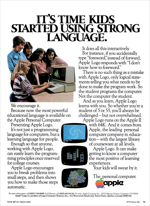 The Evolution of Apple Ads 1983stronglanguage