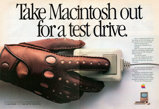 The Evolution of Apple Ads 1984mactestdrive