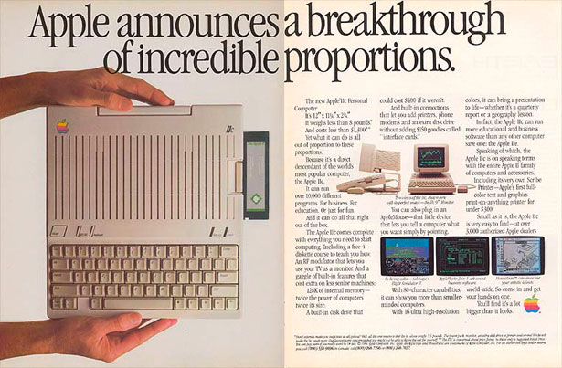 The Evolution of Apple Ads 1984apple2cbreakthrough