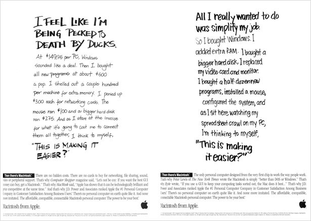 The Evolution of Apple Ads 1992makingiteasier