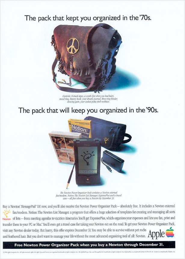 The Evolution of Apple Ads 1994hippybag