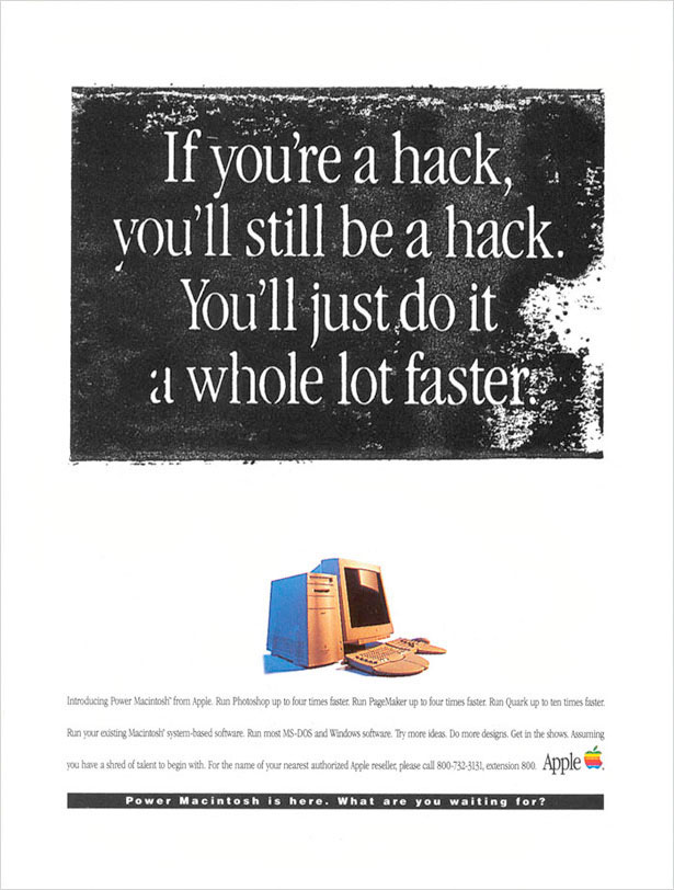 The Evolution of Apple Ads 1994youreahack