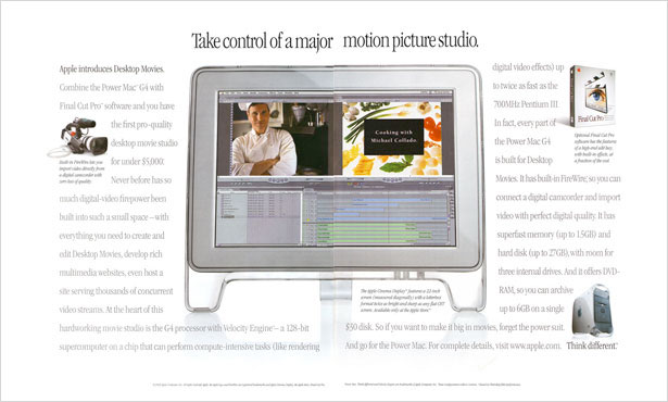 The Evolution of Apple Ads 2000desktopmoviesad
