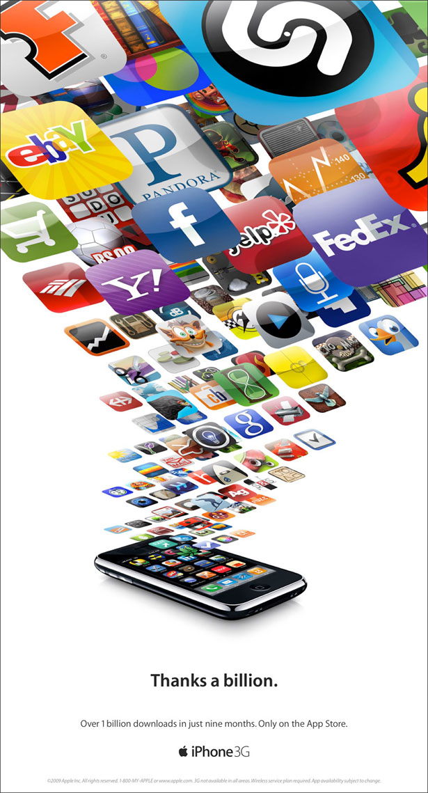 The Evolution of Apple Ads iphone3gbillion