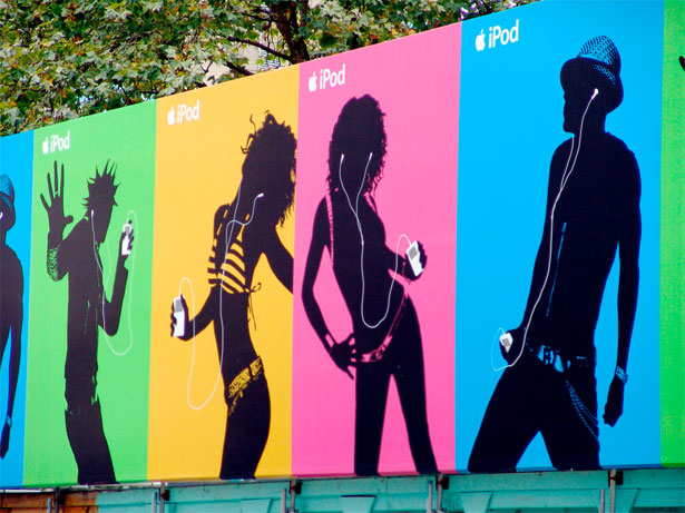 The Evolution of Apple Ads ipodposters